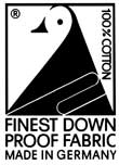 Finest Down Proof Fabric Made In Germany